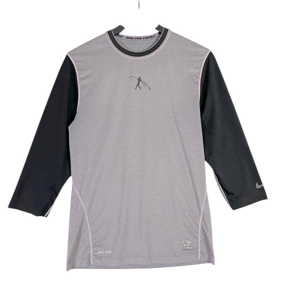Nike Men's Pro Combat Ken Griffey Jr. Long Sleeve
Compression Shirt Sz M‎ Fitted